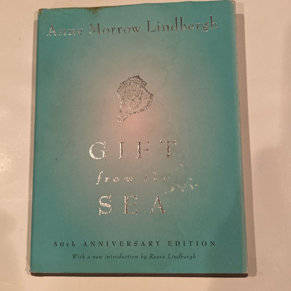 “Gift from the Sea,” hardcover with dust jacket